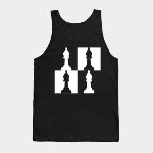 Chess bishops Tank Top